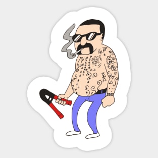 Uncle Chop-Chop Sticker